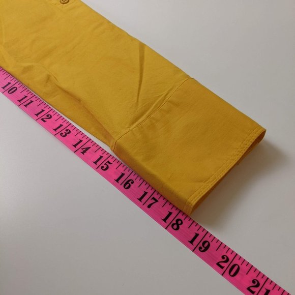 Bebe Yellow Women's Blouse Small Size - Picture 17 of 17